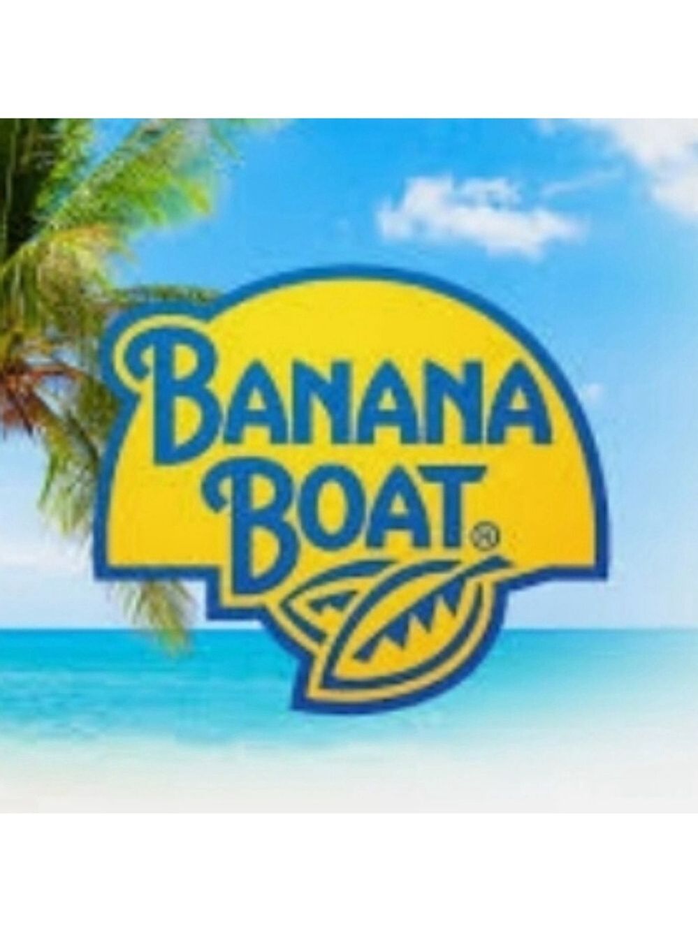 BANANA Boat | Unisex Sun Hat Blue Palms OS - Picture 16 of 16